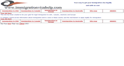 Desktop Screenshot of immigrationvisahelp.com